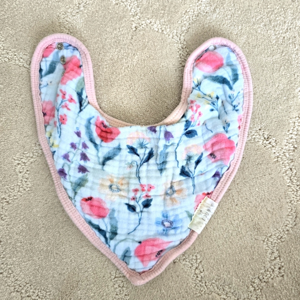 LouLou Lollipop Baby Girl Bib